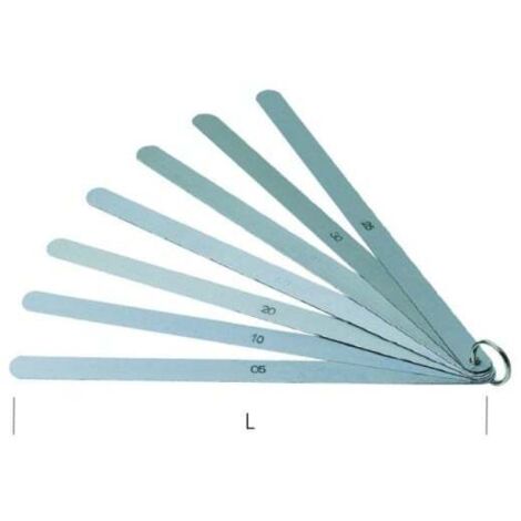 Jauge d'Épaisseur METRICA 300mm (0,05-1mm) pour Mécanique Expert