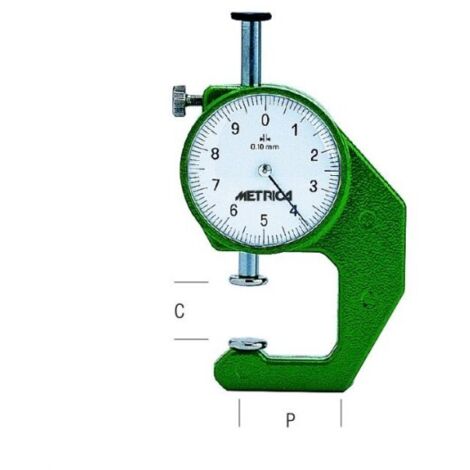Jauge d'épaisseur METRICA 43068 – Précision au centième sur 10 mm