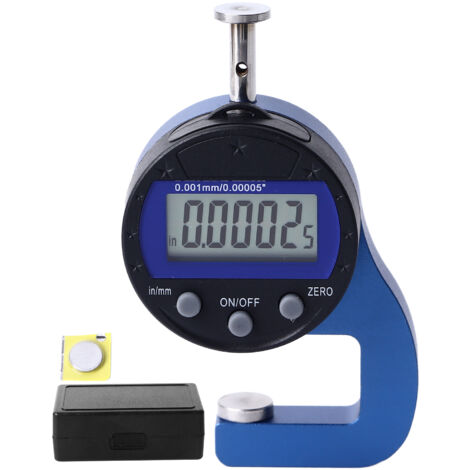 Jauge d'épaisseur numérique, pied à coulisse électronique, résolution de 0.001mm pour la mesure