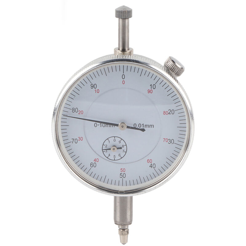 Rapanda - Jauge d'indicateur à cadran 0-10 mm 0,01 mm de précision outil de mesure de haute précision