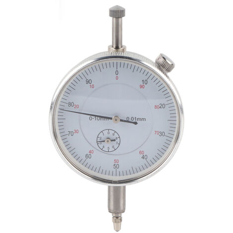 Jauge d'indicateur à cadran 0-10 mm 0,01 mm de précision outil de mesure de haute précision