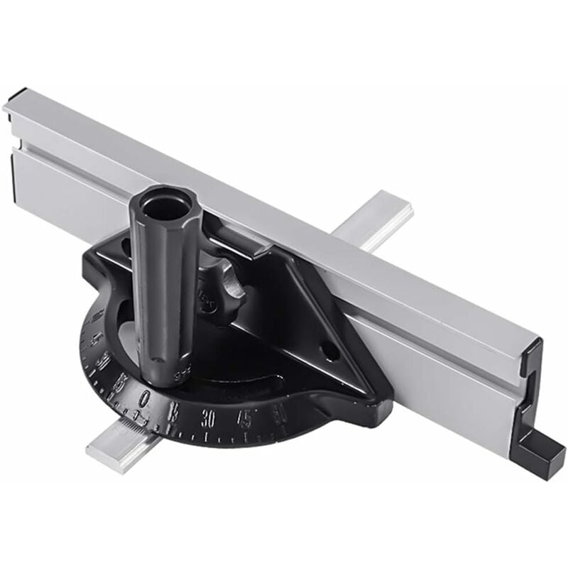 WAY - Ahlsen Jauge d'onglet de précision, Guide d'onglet de routeur de scie de Table de jauge d'onglet pour la règle d'assemblage de sciage de