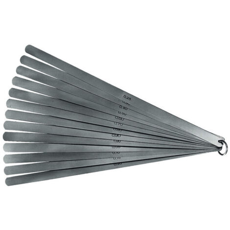 Jauge d''Š¢paisseur pour piston 20 feuilles 0,05-1,0 mm