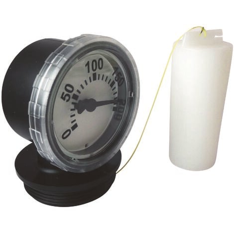 AYOR Jauge mécanique pour cuve fioul M2" de 0 à 2 mètres
