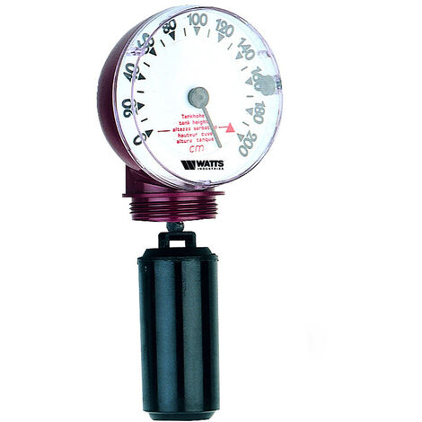Jauge mécanique verticale réservoir fioul