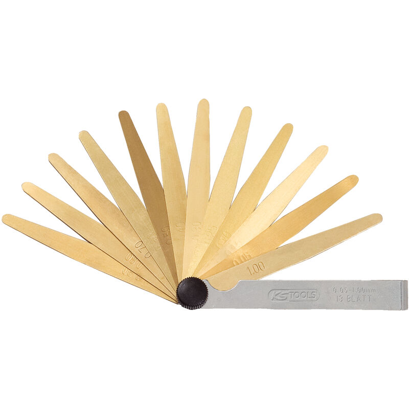 Kstools - ks Tools - Jauges d'épaisseur anti-magnétiques, 20 lames - 300.0613