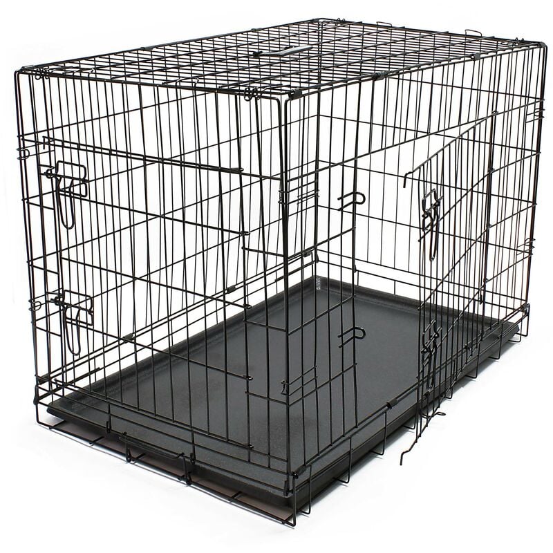 

Jaula de transporte plegable XL Jaula de alambre Caja de transporte