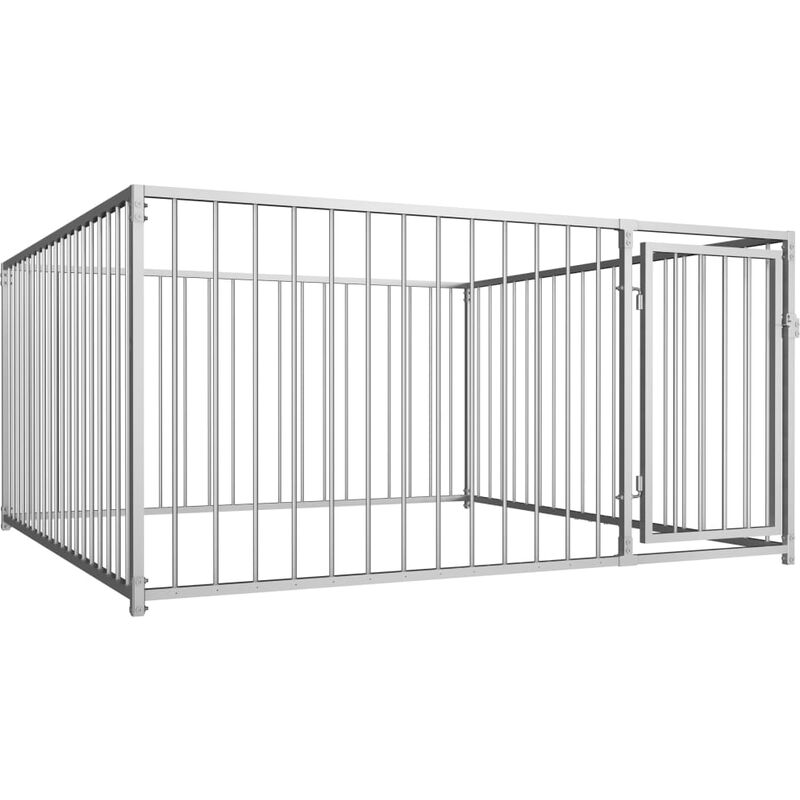 

Jaula perrera de exterior 200x200x100 cm