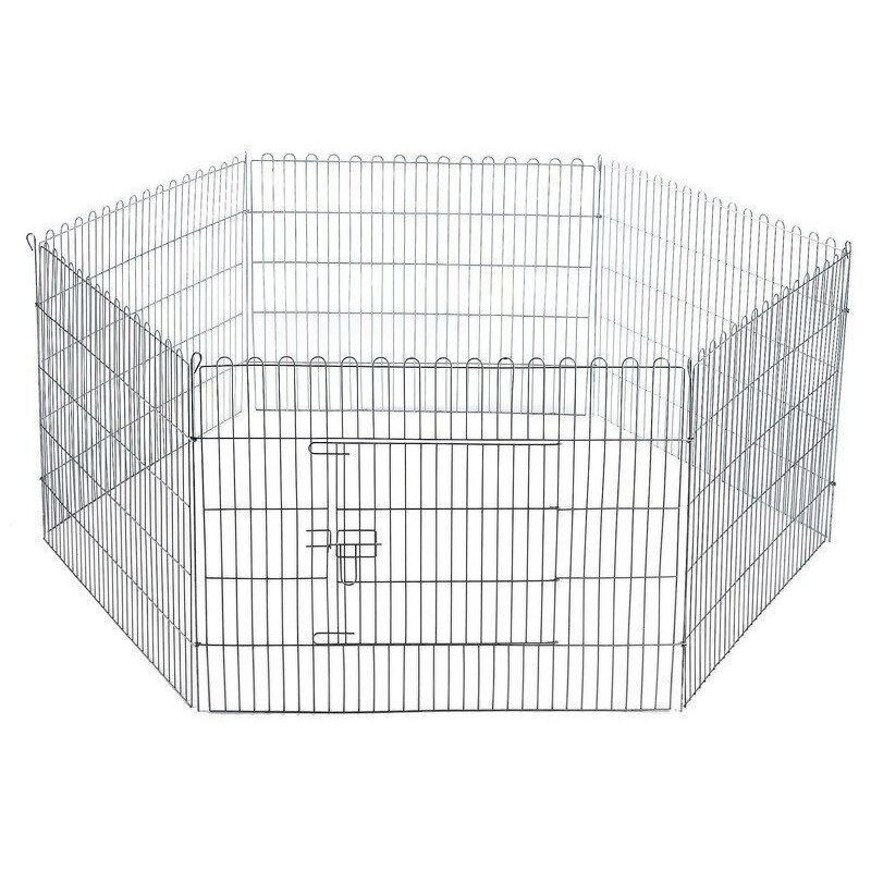 

Jaula perros parque hexagonal para exposición - size L