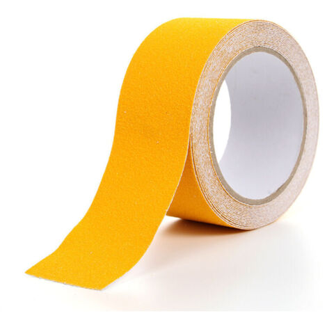Jaune 5cm  5m, bande antidérapante adhésive pour escalier, friction, abrasif de sécurité, éch, intérieur, extérieur, traction élevée