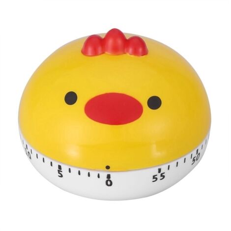 (Jaune)Minuterie de cuisson - GIGICIAL - Poulet jaune - Mécanique - 55-60 minutes - ABS durable