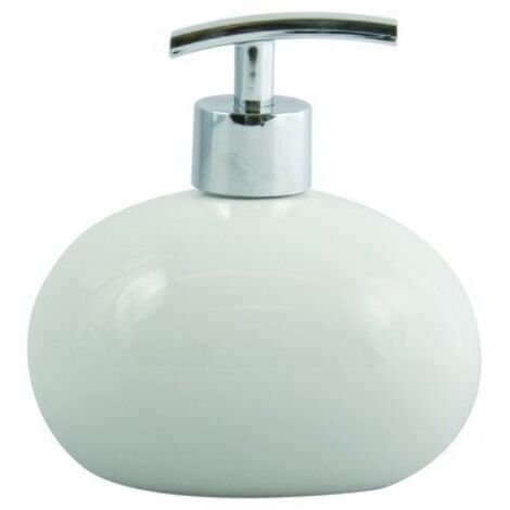 JAVA Dispensador de Jabón Cerámico Blanco MSV
