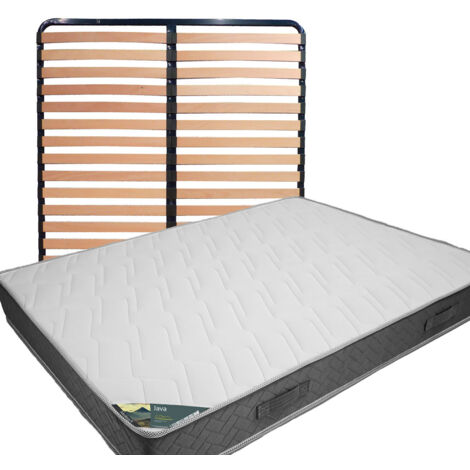 JAVA - Pack Matelas + AltoLattes 130x190