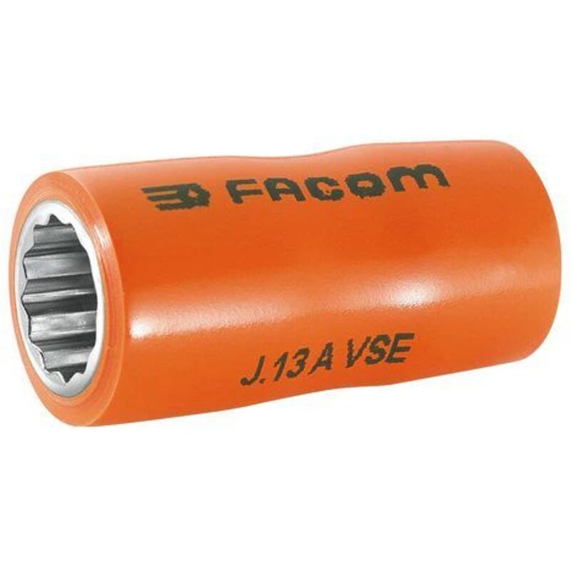 Douille Facom 13mm 12 points, entraînement Carré 3/8' Isolée ( Prix pour 1 )