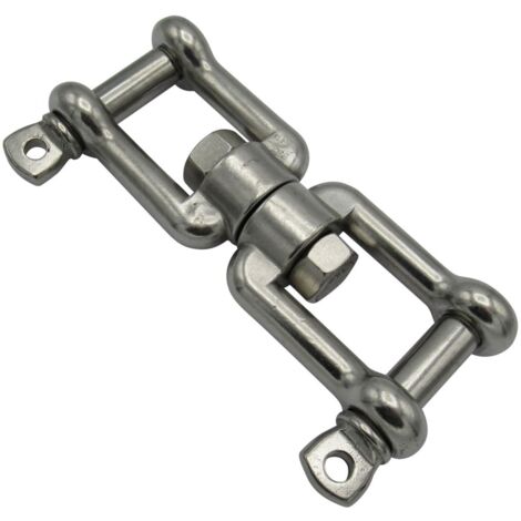 Jaw  Jaw Swivel Stainless Steel 10MM (Marine Boat Sailing Pin 2590KG)