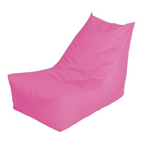 Jazz Player Bean Bag, Water Resistant with Foam Flakes Filling, 50 x 56 x 85 cm, 1-Piece - Pink