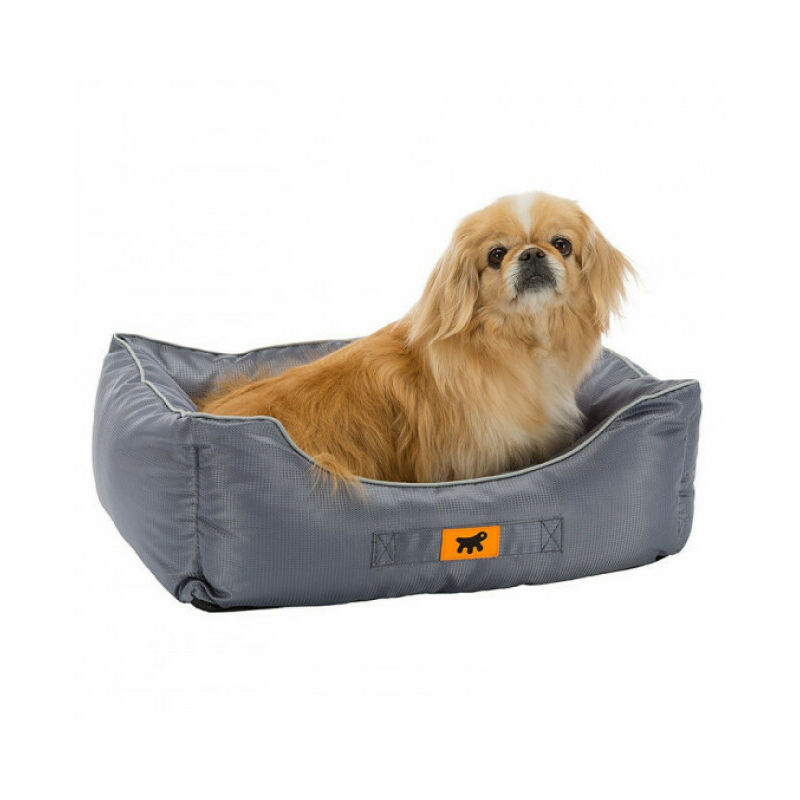 Corbeille grise Jazzy Ferplast pour chien Taille 50