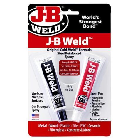 JB Weld Original Cold-weld Epoxy Strong Lasting 2 X 30ml
