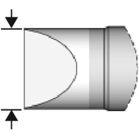 JBC Tools C470006 Lötspitze Meißelform, gerade Spitzen-Größe 2.5 mm  Inhalt 1 St.