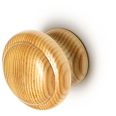 JBG pomo madera rino 40 pino transparente ø40mm , 0UNIDADES