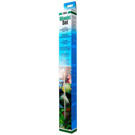 JBL Blanki Set Kratzfreier Aquarien-Scheibenreiniger mit Stiel Zubehör
