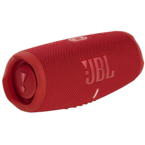 JBL Charge 5 Altavoz inalámbrico portátil con Bluetooth y batería integrada, resistente al agua (IP67), con PartyBoost para subir el nivel de la fiesta, hasta 20h de reproducción, rojo