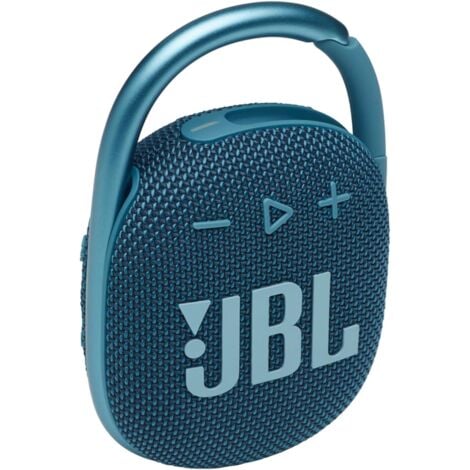 DEBUNS JBL CLIP 4 – Tragbarer und leichter Bluetooth-Lautsprecher mit integriertem Karabiner – Wasser- und staubdicht – Akkulaufzeit 10 Stunden – CBlue