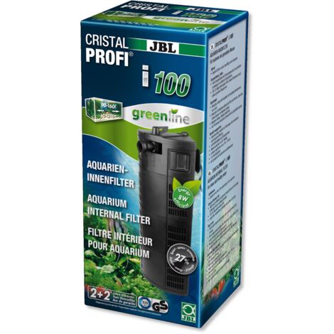 JBL CristalProfi i100 greenline Energieeffizienter Innenfilter für Aquarien Zubehör
