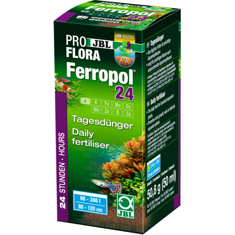 Jbl Proflora Ferropol 24 50ml Grün Pflanzendünger