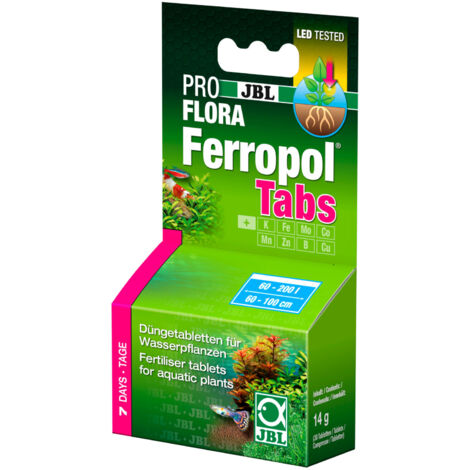 JBL FerroTabs 30 Tabletten pro Packung Wasserpflege