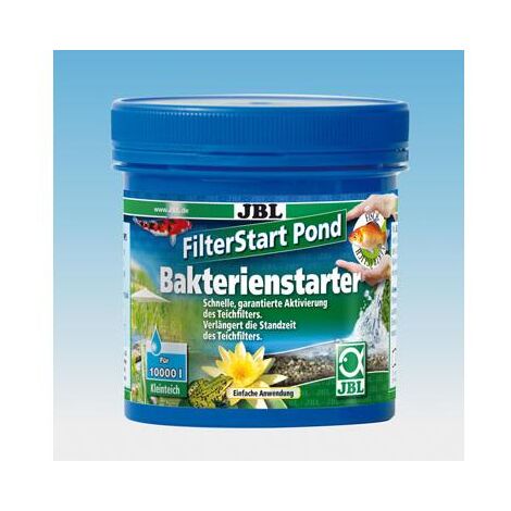 JBL FilterStart Pond 250g weiß Aquariumfilter