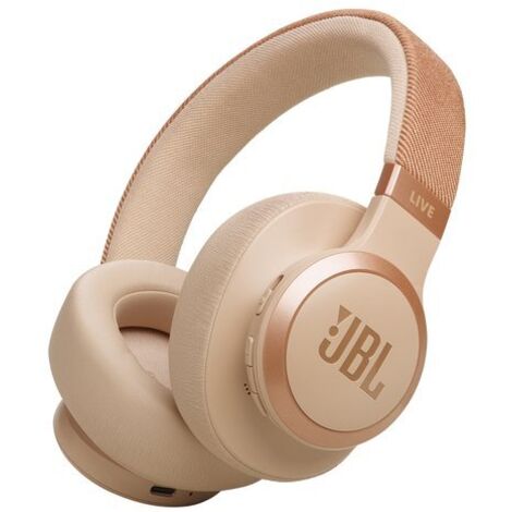 Jbl Live 770NC Auricolare Wireless A Padiglione Musica e Chiamate Bluetooth Sabbia