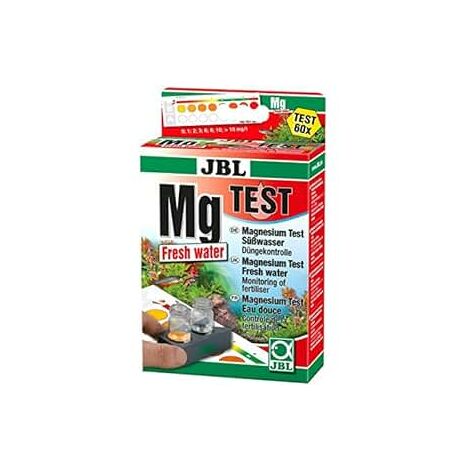 JBL Mg Magnesium SW Test-Set, Test rapide pour déterminer la teneur en magnésium dans les aquariums d'eau douce