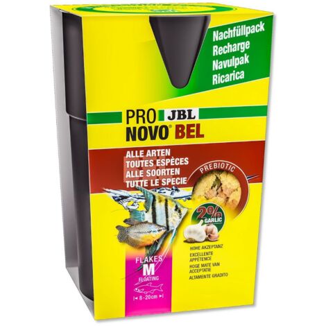 JBL NovoBel Nachfüllpack 750ml Flockenfutter Hauptfutter Aquarienfische