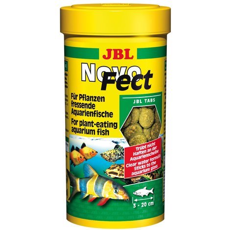 JBL Novo Fect Futtertabletten für pflanzenfressende Aquarienfische