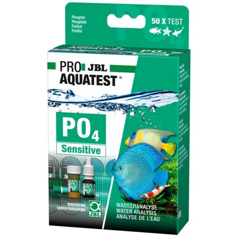JBL PO4 Phosphat Test sensitiv Phosphatgehalt Süß-/Meerwasser Aquarium & Teich