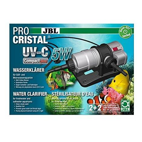 JBL Procristal UV-C Compact Plus Traitement de l`eau pour Aquariophilie 5 W