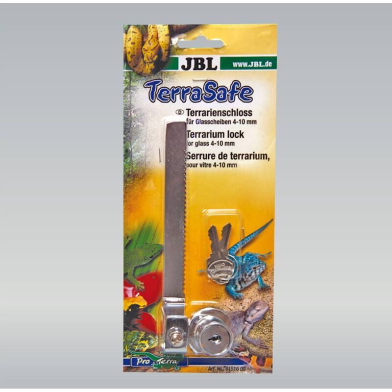 Terrasafe Schloss Für Die Terrarienscheibe Terraristik - Jbl
