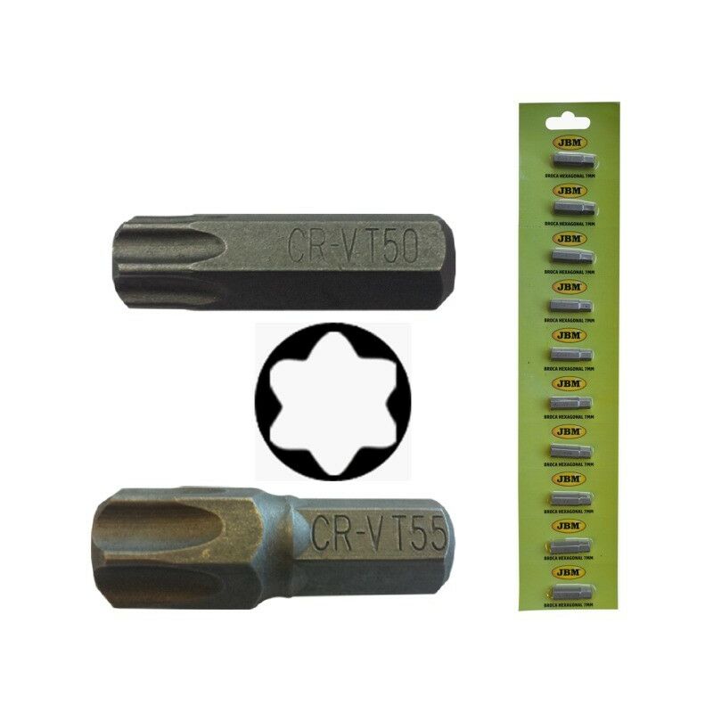 

10150 Punta Boca Allen 8 Torx (Tx) T55 - Jbm