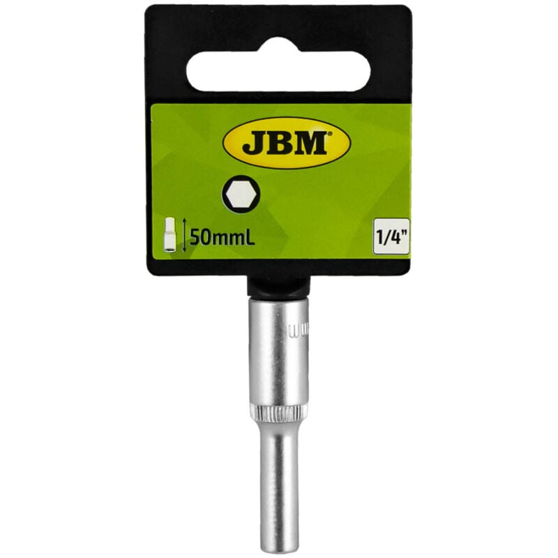 

Jbm 10266 Vaso Hex. De 50Mm Largo, 1/4" De 5Mm