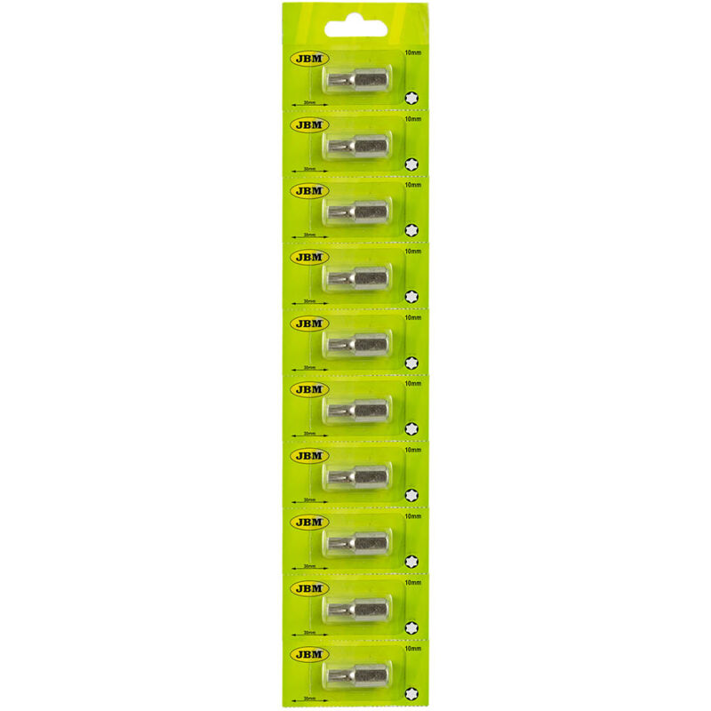 

10393 BROCA TORX BOCA 10X30MM, punta T25 - JBM