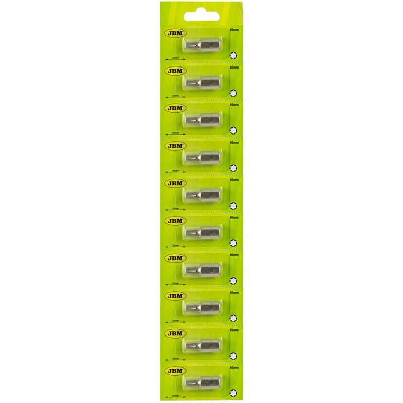 

10394 BROCA TORX BOCA 10X30MM, punta T30 - JBM