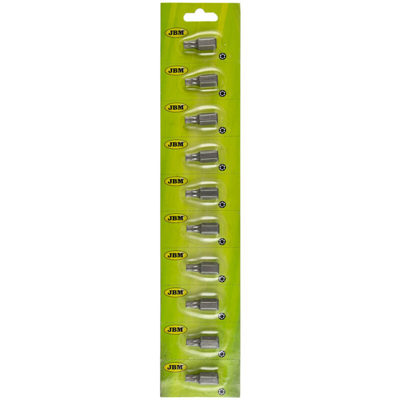 

10437 BROCA TORX INV. BOCA 10mm pnta T40 - JBM