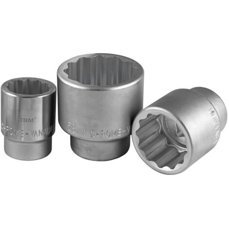 JBM 10930 VASO DE 12 CANTOS DE  1" DE 46MM