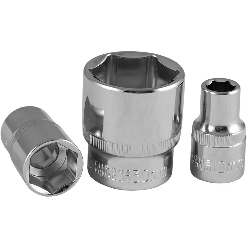 

13264 Vaso 1/2' Hex. De 18Mm Cromado - Jbm