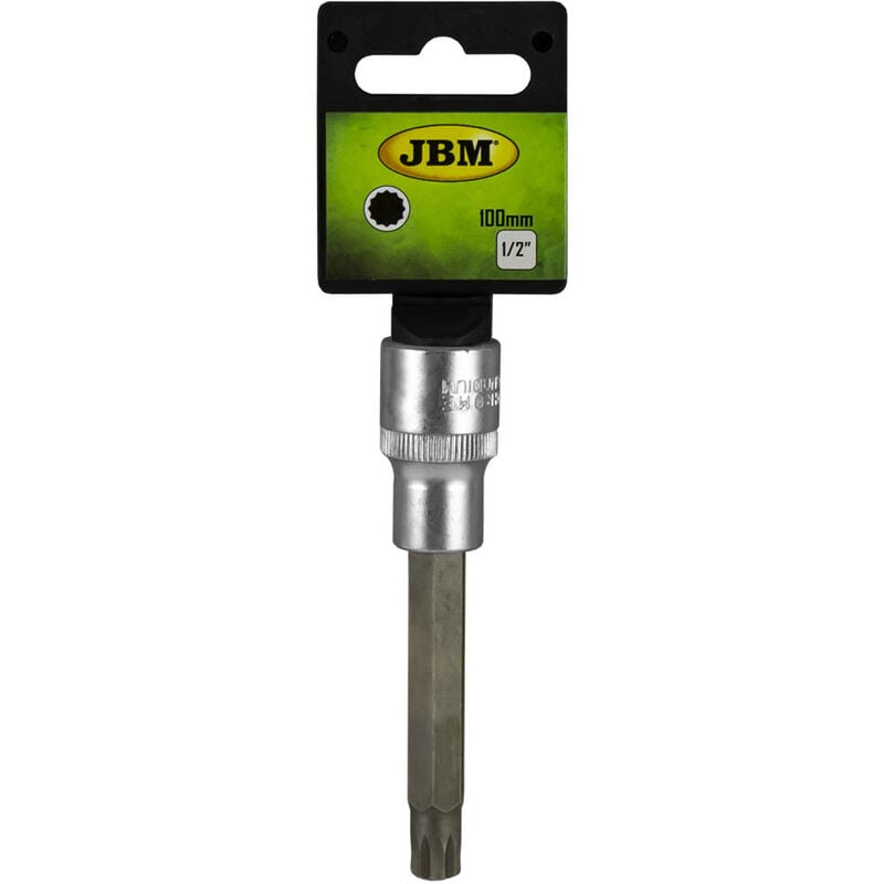 

13506 Punta De 1/2' Doce Cantos M9 100Mm - Jbm