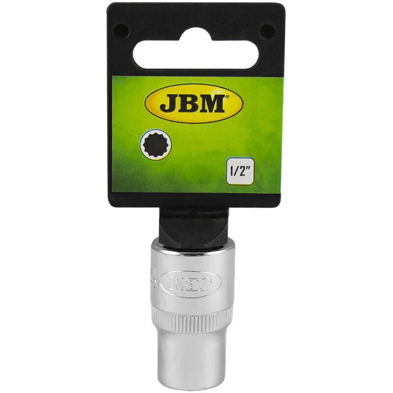 

13626 Vaso Corto De 27Mm, Xzn 1/2' - Cromado - Jbm