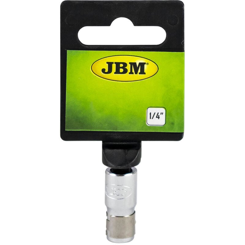 

JBM 13652 ADAPTADOR DE CABEZALES HEX. 1/4"x6MM - CROMADO