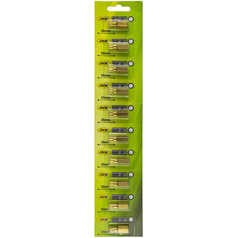 

13760 Punta 12 Cantos Heavy Duty M5 30Mml - 52753 - Jbm