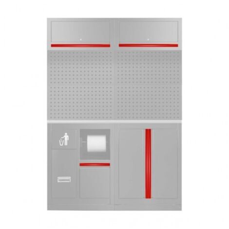 JBM 17855 Set di maniglie per serie 527 - Argento